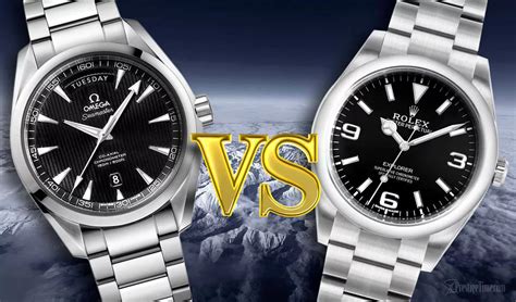 omega seamaster vs rolex explorer